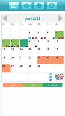 Ovulation and Period Calendar android App screenshot 13