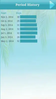 Ovulation and Period Calendar android App screenshot 7