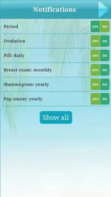 Ovulation and Period Calendar android App screenshot 8